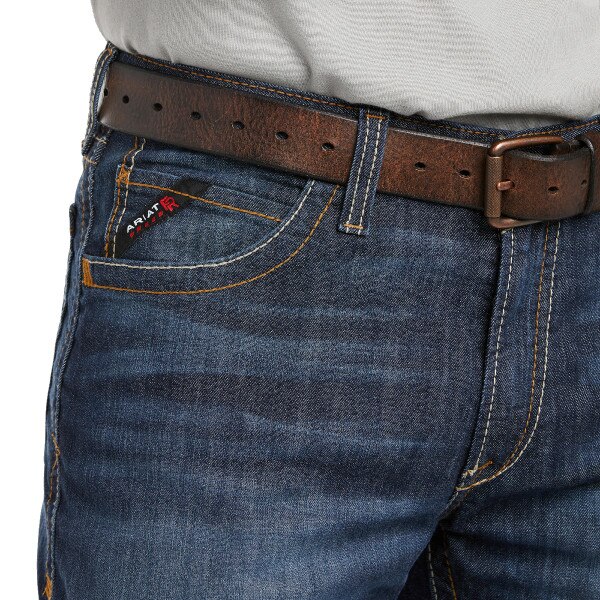 Ariat FR M4 Relaxed Stretch DuraLight Basic Boot Cut Jean in Lassen